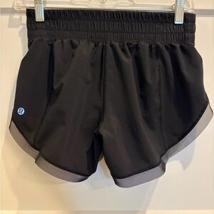 lululemon athletica Women's Black Athletic Shorts